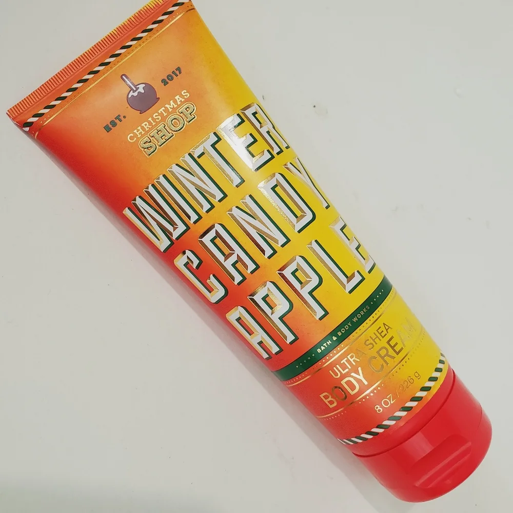 Bath & Body Works Winter Candy Apple Body Cream NWT